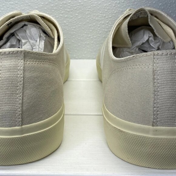 Veja Wata II Low Canvas Sneakers Men’s 12 Tan Cream - Picture 4 of 8